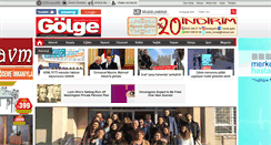 Desktop Screenshot of golgegazetesi.com