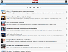 Tablet Screenshot of golgegazetesi.com